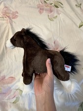 Brown Horse Pony Plush Stuffed Animal Toy 11" Gund Dale