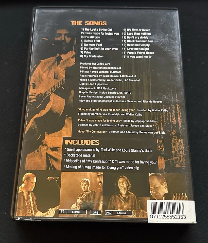 (DVD) Danny Vera - Live At “Het Arsenaal” (2003) - Image 3 of 3