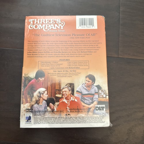 Threes Company - Season 7 (DVD, 2006, Box Set) - Picture 2 of 2