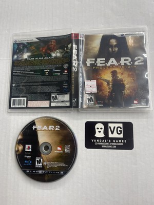 Ps3 - F.E.A.R. 2 Project Origin Sony PlayStation 3 W/ Case #111