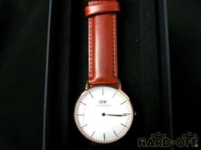 DANIEL WELLINGTON DW00100035 Quartz Analog Watch Authentic From Japan
