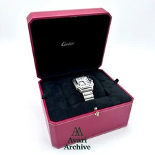 Cartier Watch Box Case Jewelry Storage Display Empty Box Santos Dumont Tank