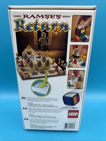 LEGO 3855 Ramses Return Board Game Complete W/ Box & Instructions Retired Rare