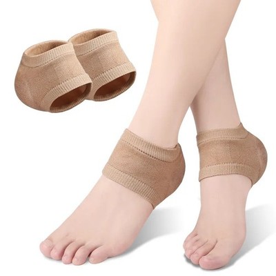 2pcs  Plantar Fasciitis Gel Heel Protector Heel Support Pad Pain Relief