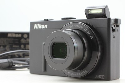 [MINT] Nikon COOLPIX P340 12.0MP 5x Zoom Digital Camera Black From JAPAN