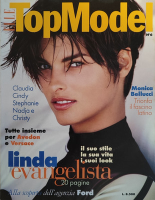 SCHÖNE EVANGELISTA SAMMLER ELLE TOP MODEL 6/1995 MONICA BELLUCCI GUNILLA L.