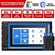 2026topdon Veridiag X800bt Bidirectional Car Diagnostic Scanner Tool Full System
