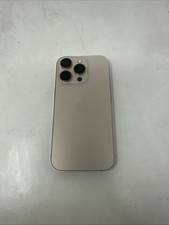 Apple iPhone 16 Pro Backhousing Used Replacement Part OEM- Desert Titanium