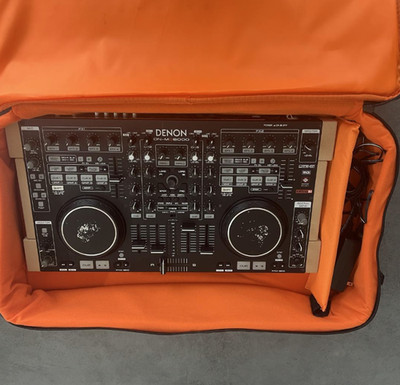 DENON DN-MC6000 DJ Controller Dual Plattenspieler TRAKTOR LE 4ch Real Mixer USB
