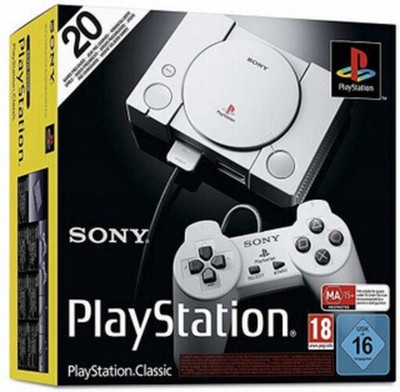Sony PlayStation Classic mini | PS1 Konsole | PS One | Grau | NEU & OVP