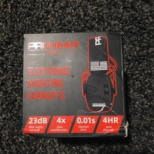 PROHEAR 066 Electronic Ear Protection for Shooting with 4X Sound Amplification