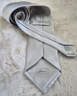 Brioni シルバー ネクタイ Brioni Silver Tie Ties for Men for sale | eBay