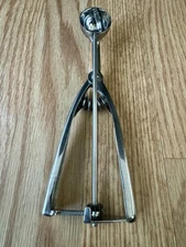 Vtg INOX Edelstahl Rostfrei 18/8 Stainless Steel Scoop Melon Baller/Cookie