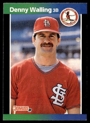 1989 Donruss Denny Walling St. Louis Cardinals #279