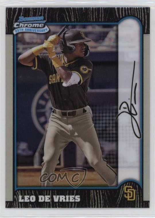 2024 Bowman Chrome 1999 25th Anniversary Leo De Vries #BC25-23 1d4b