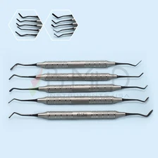 Dental Anterior Spatula XTS Composite Filling Kit Flexi Thinn Titanium