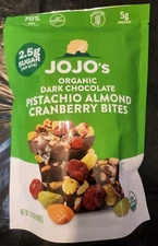 Jojo's Pistachio Almond Cranberry Bites 14.4 Oz.
