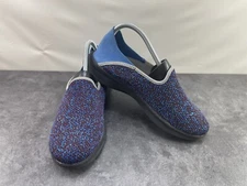 Softwalk Sneakers Women 9.5M Simba Shoe Blue Mesh Casual Comfort Step On Walking