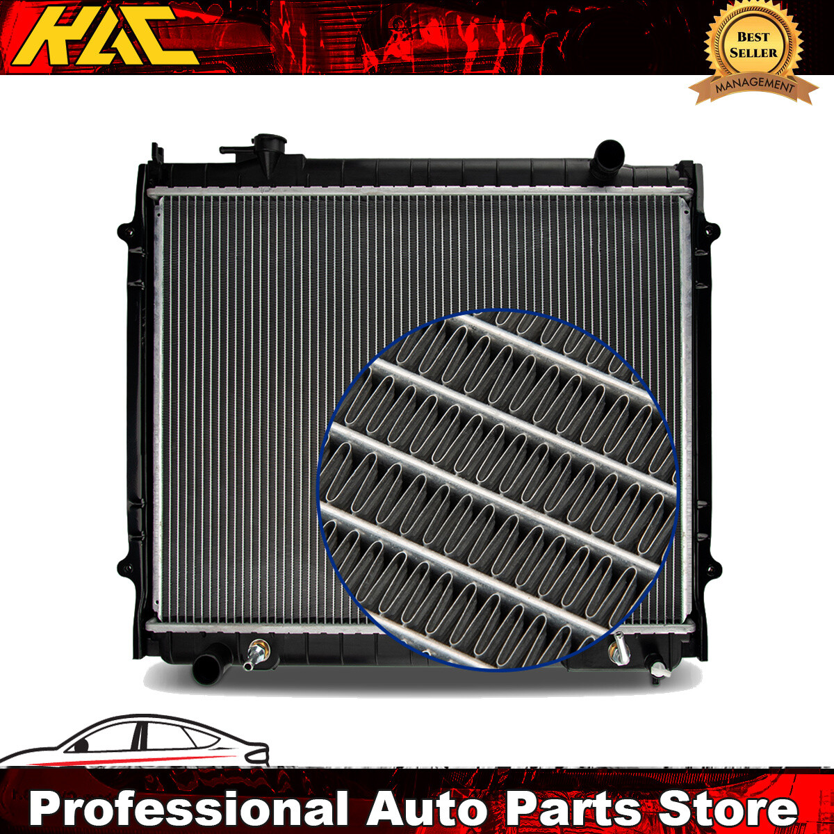 Radiator for 1995-1999 2000 2001 2002 2003 2004 Toyota Tacoma 2.4L 2.7L  3.4L V6 | eBay