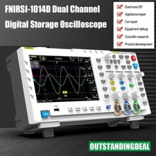 FNIRSI-1014D 2-CH Digital Storage Oscilloscope 100MHz 1GSa/s Signal Generator os