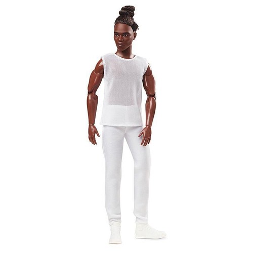 Barbie Signature Looks Model #4 Ken Doll AA Braids Made To Move - Picture 5 of 6