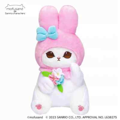 Sanrio x Mofusand My Melody Mascot Plush Doll from Japan | eBay