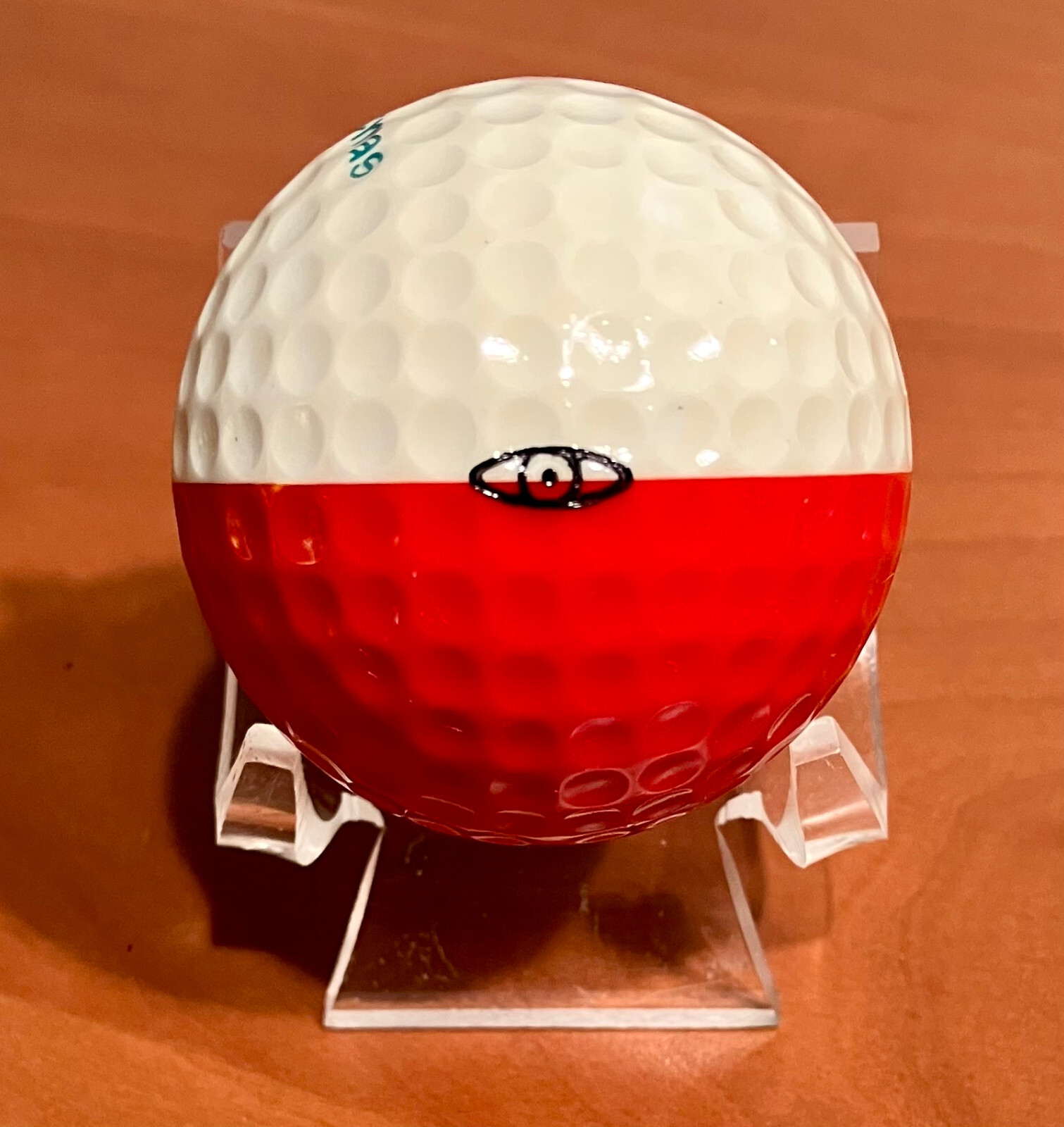 PING Karsten "Merry Christmas' Red White Vintage Logo Golf Ball eBay