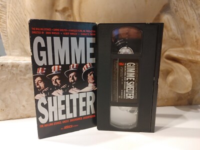 Gimme Shelter (VHS) Rolling Stones | eBay