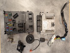 STARTERKIT ECU PEUGEOT 206 + 1.4 EHDI 70PS 9676089280 / 9657999780 / 0281016711