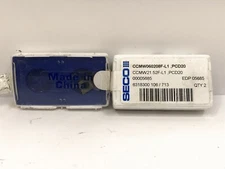 SECO CCMW21.52F-L1 CCMW060208F-L1 New Carbide Inserts EDP 05685 Grade PCD20 3pcs