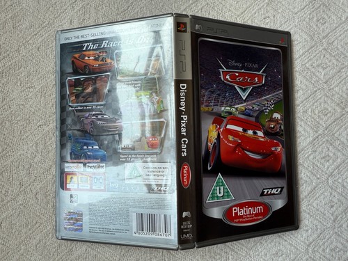 Disney Pixar Cars Sony PSP Platinum - UK PAL VGC CIB - High Quality Packing - Picture 6 of 8