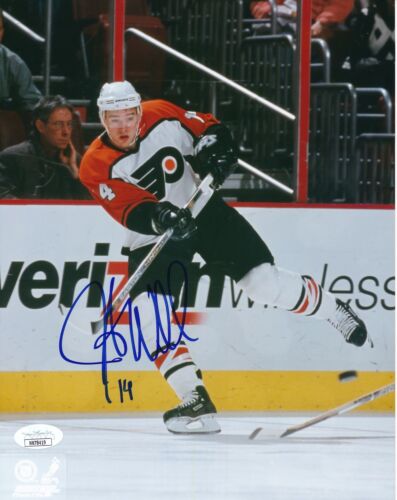 Justin Williams Philadelphia Flyers Signed/Autographed 8x10 Photo JSA 159133 - Afbeelding 1 van 2
