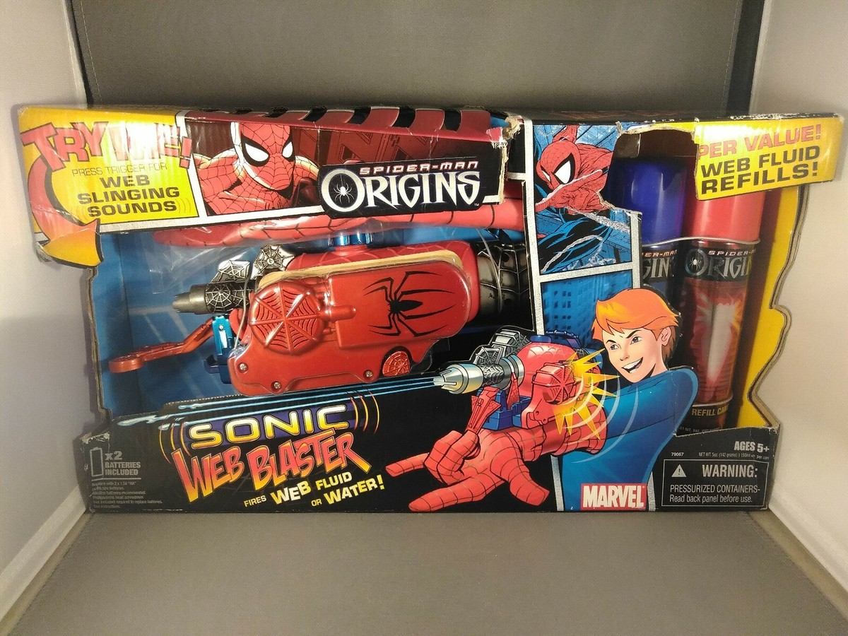 【希少】MARVEL SONIC WEB BLASTER スパイダーマン 希少】MARVEL SONIC WEB BLASTER スパイダーマン