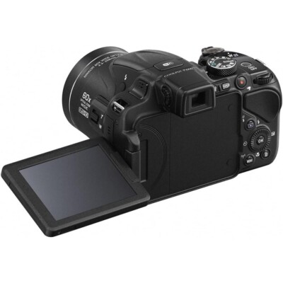 Nikon Coolpix P600 digital camera Black P600BK 16.0 MP 60x Optical