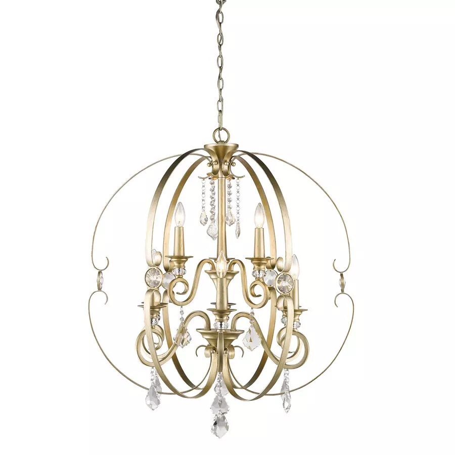Golden lighting chandelier deals