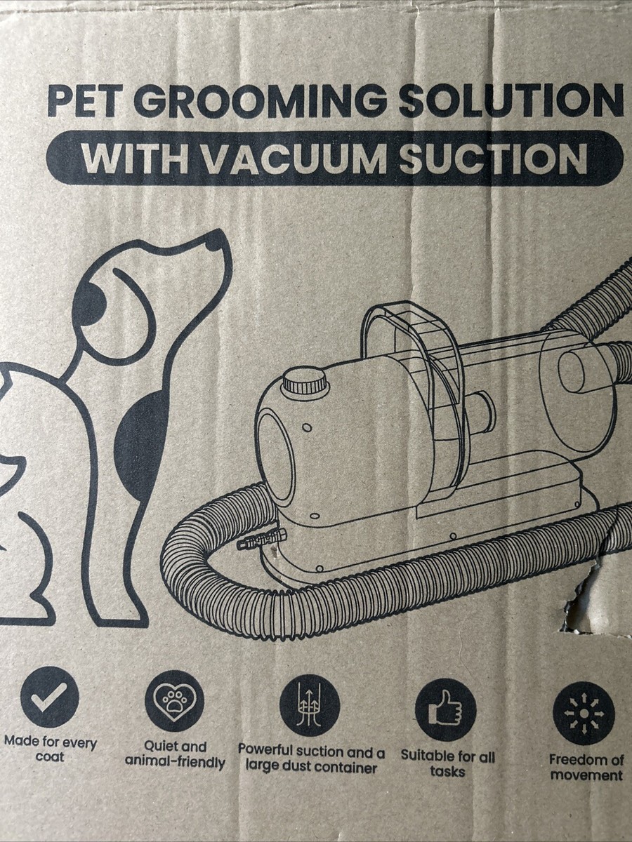 X1 Pet Grooming Solution With Vacuum Suction(open Box)