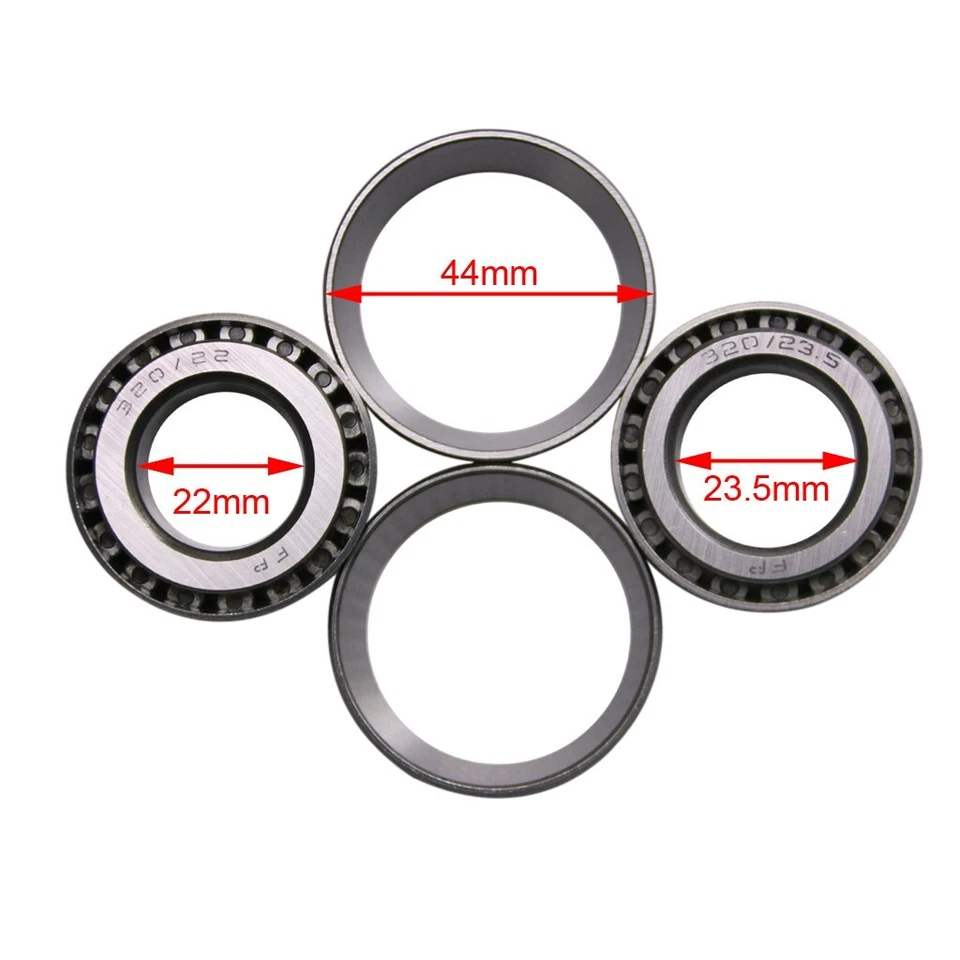 Amortiguador horquillas delanteras triple montaje rueda 14" 60/100-14 neumático freno de disco KX65 CRF50 Foto 2 de 4