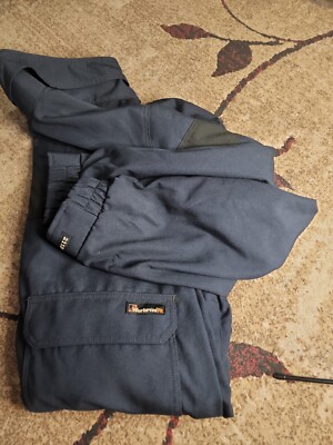 Workrite NFPA 2112 Flame Resistant Jacket Navy Blue Size Large-Regular 