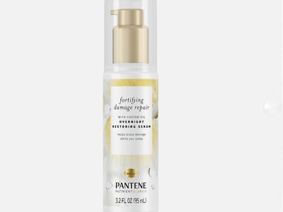 PANTENE Fortifying DAMAGE REPAIR Overnight Restoring SERUM , Sulfate Free,NEW