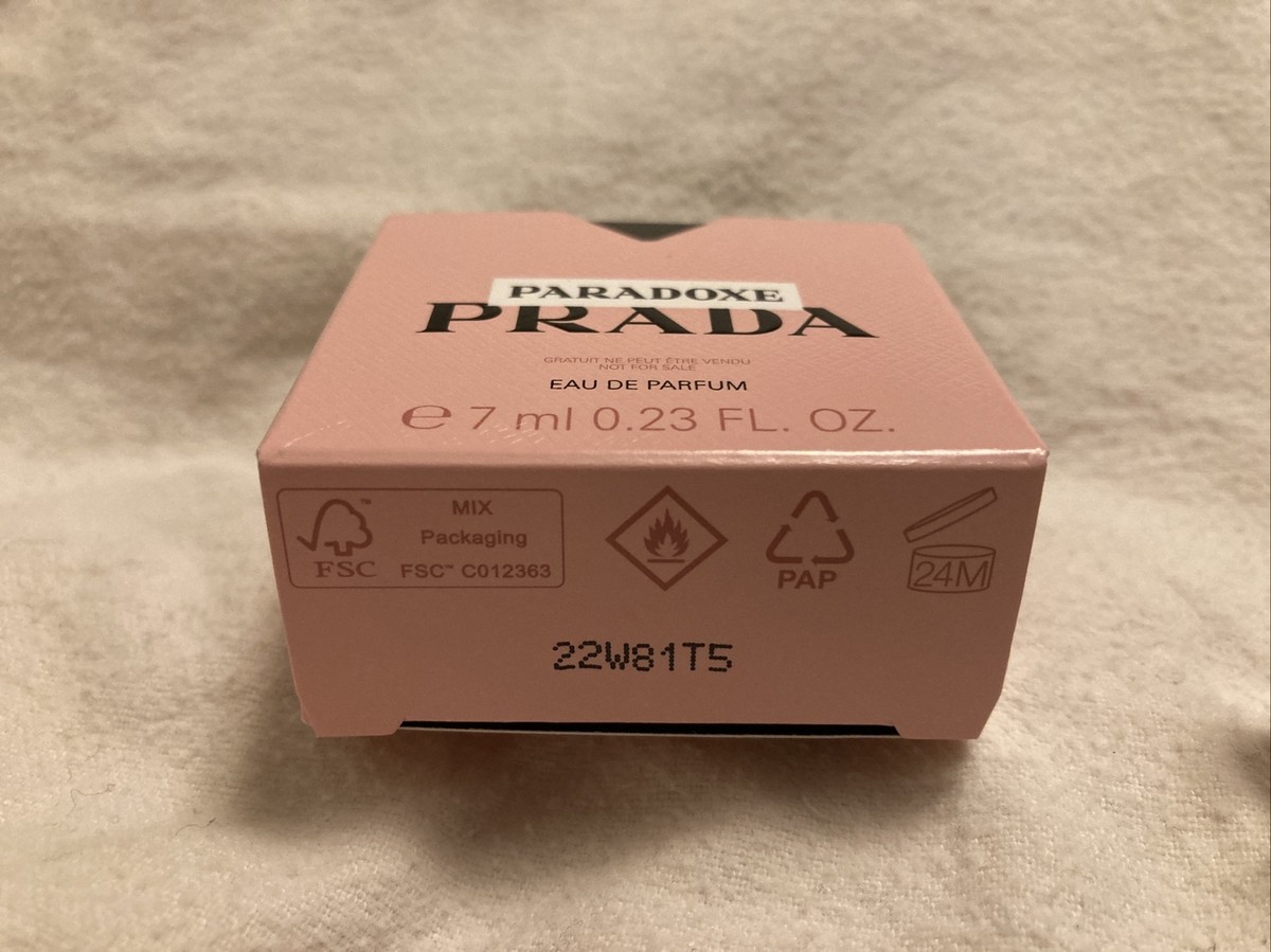 Prada PARADOXE Eau de Parfum Women's Floral PERFUME Travel Mini
