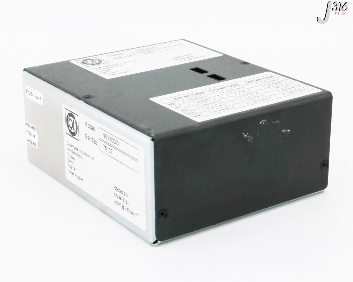 31494 QUEENSGATE INSTRUMENTS POSITION SENSOR UNIT, NIKON 4S288-213