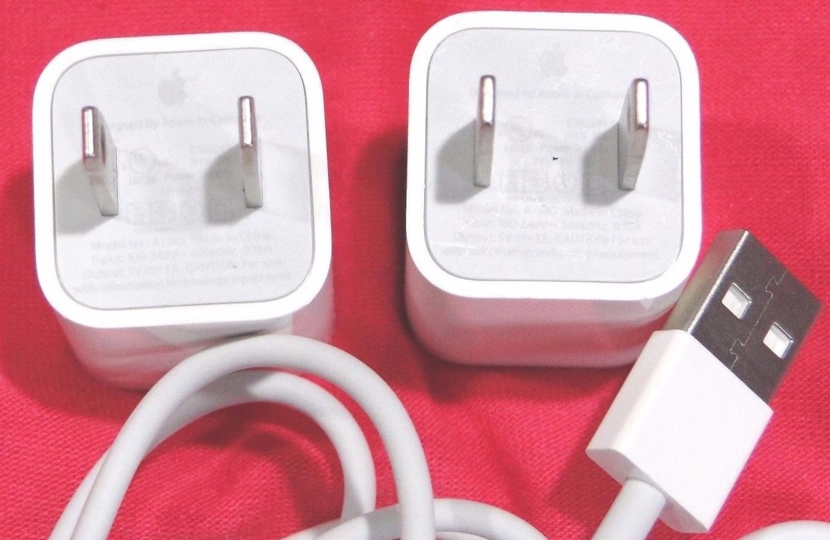 2X Genuine OEM Original Apple iphone 14 13 12 11 XS Charger Data