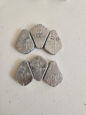 25PCS 4OZ FLAT NO-ROLL SLIDE AFFONDATORI, PIOMBO, PESI, PESCA, SPEDIZIONE GRATUITA