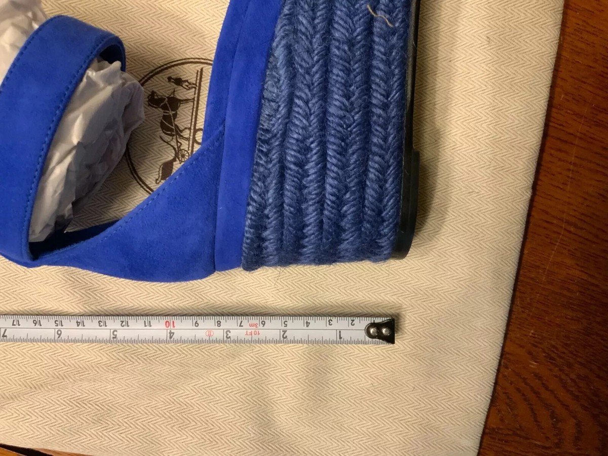 Hermes Women's Elda Espadrille, Style# H222136Z V9400, Size Hermes Women's Elda Espadrille, Style# H222136Z V9400, Size
