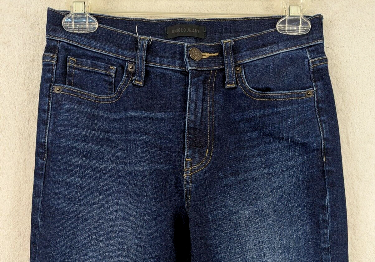Uniqlo Jeans sz 23 Skinny Jeans stretchy lightweight mid rise