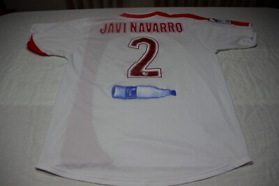Maillot Centenaire Sevilla FC JOMA – Taille XL – STEVENSON Nº 2 JAVI NAVARRO