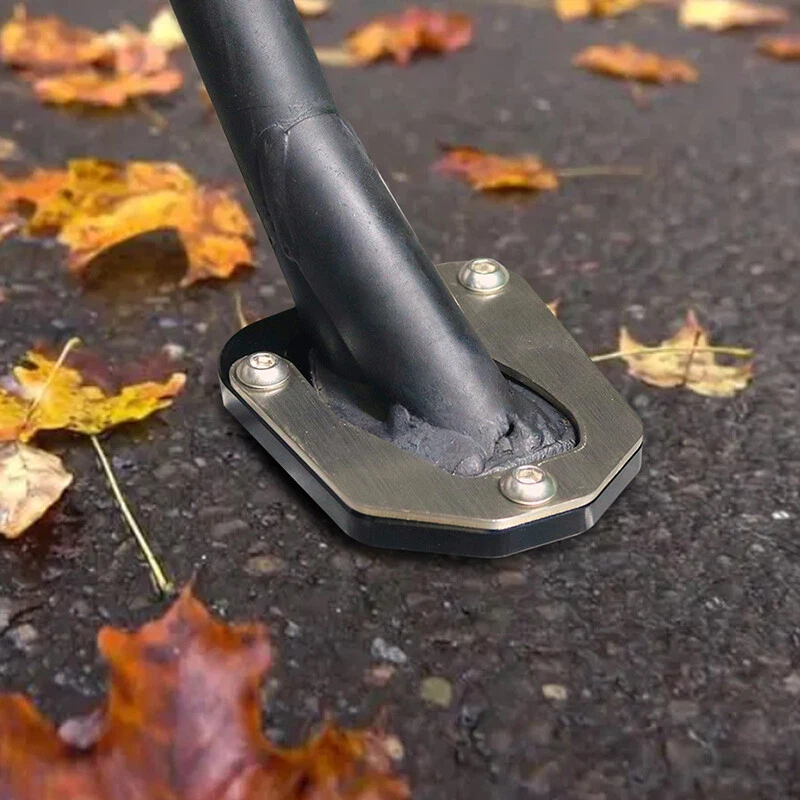 Motorcycle Side Stand Enlarge Foot Plate Fit For Suzuki DR650 DR650SE 1996-2024 - Image 3 of 4