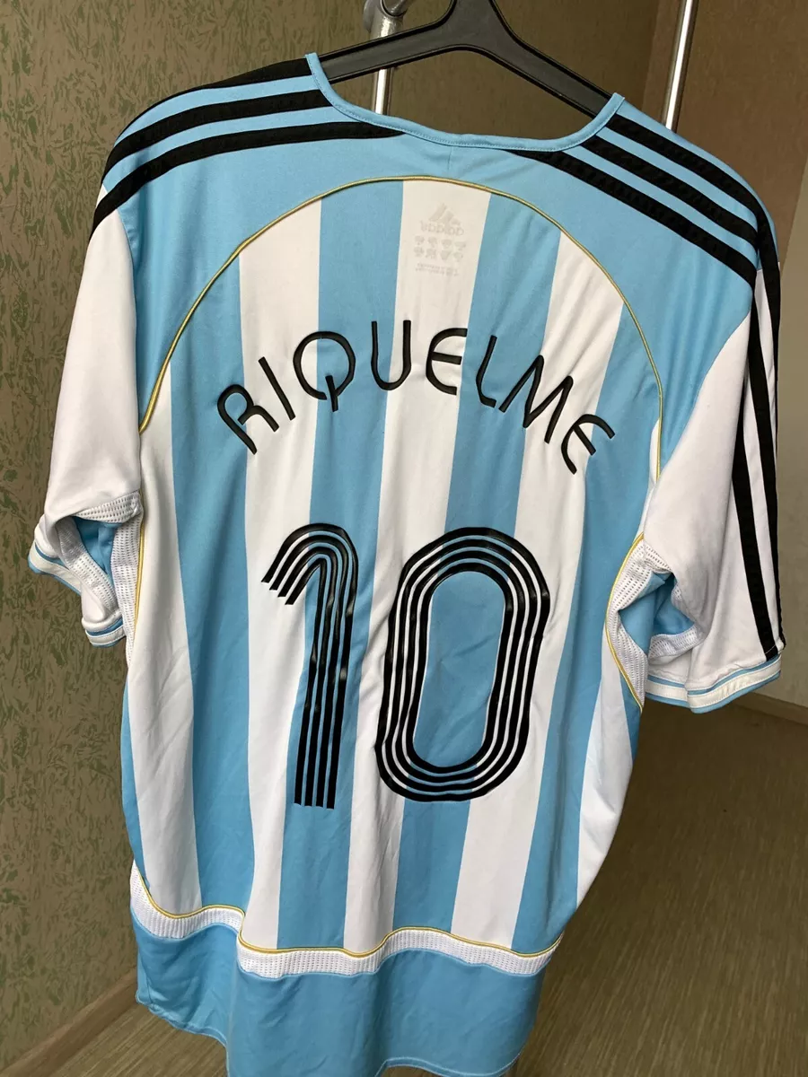 Argentina RIQUELME 10 Home 2006 WORLD CUP jersey XL