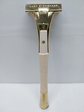 Vintage LE Lady Eversharp Schick Pink Gold Injector Safety Razor