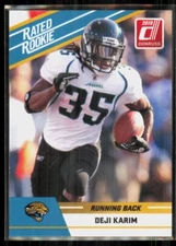 2010 Panini Donruss Rated Rookie Deji Karim Rookie Jacksonville Jaguars #26